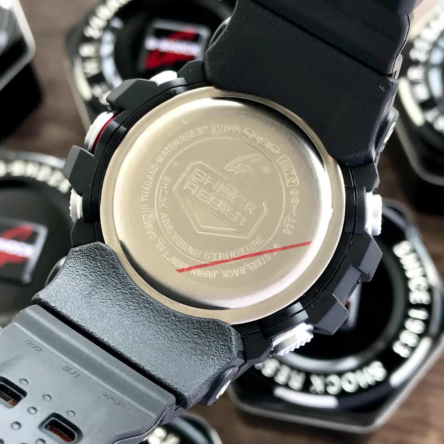 Casio G-Shock Mudmaster GG-1000-1ADR Black Analog-Digital Dial Black Resin Strap Men’s Watch G660