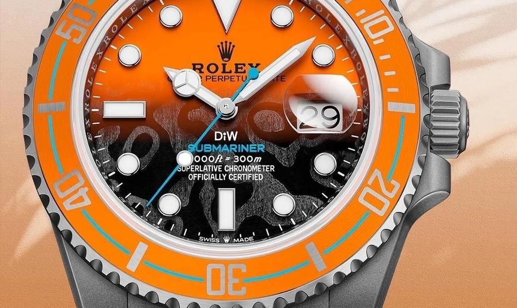 Rolex Submariner Persimmon 41mm DiW Limited Edition Japanese Automatic Master Quality Men’s Watch