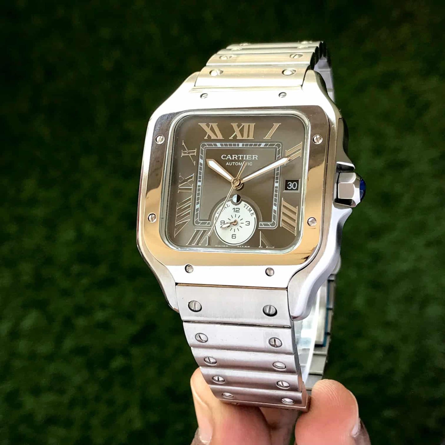 Cartier Santos Galant – Automatic Steel Elegance