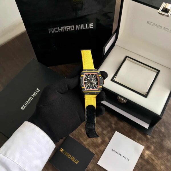 Richard Mille RM 12-01 Tourbillion Carbon Body Limited Edition Light Weight Automatic Mens Watch