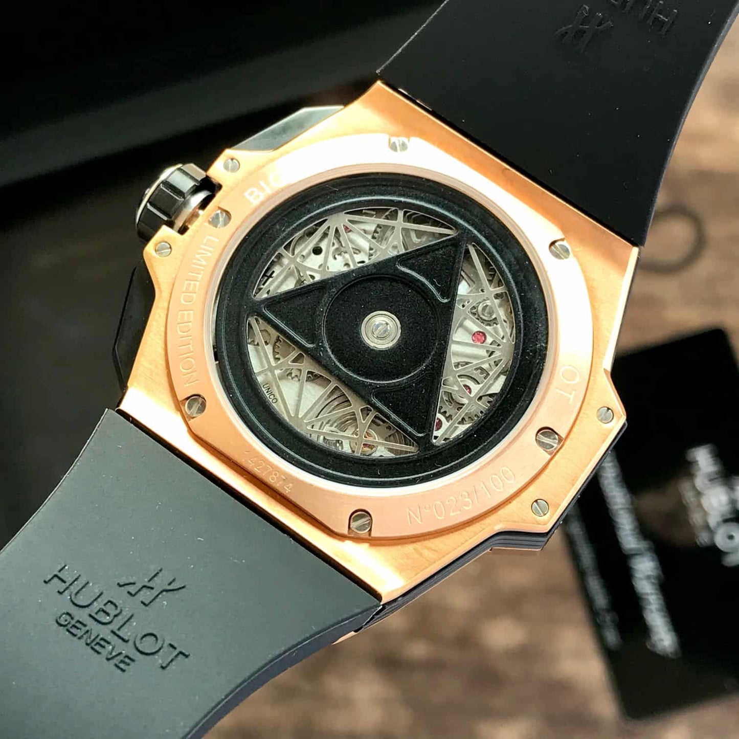 Hublot Big Bang – Rose Gold & Diamond Skeleton Dial | Men's Luxury Watch