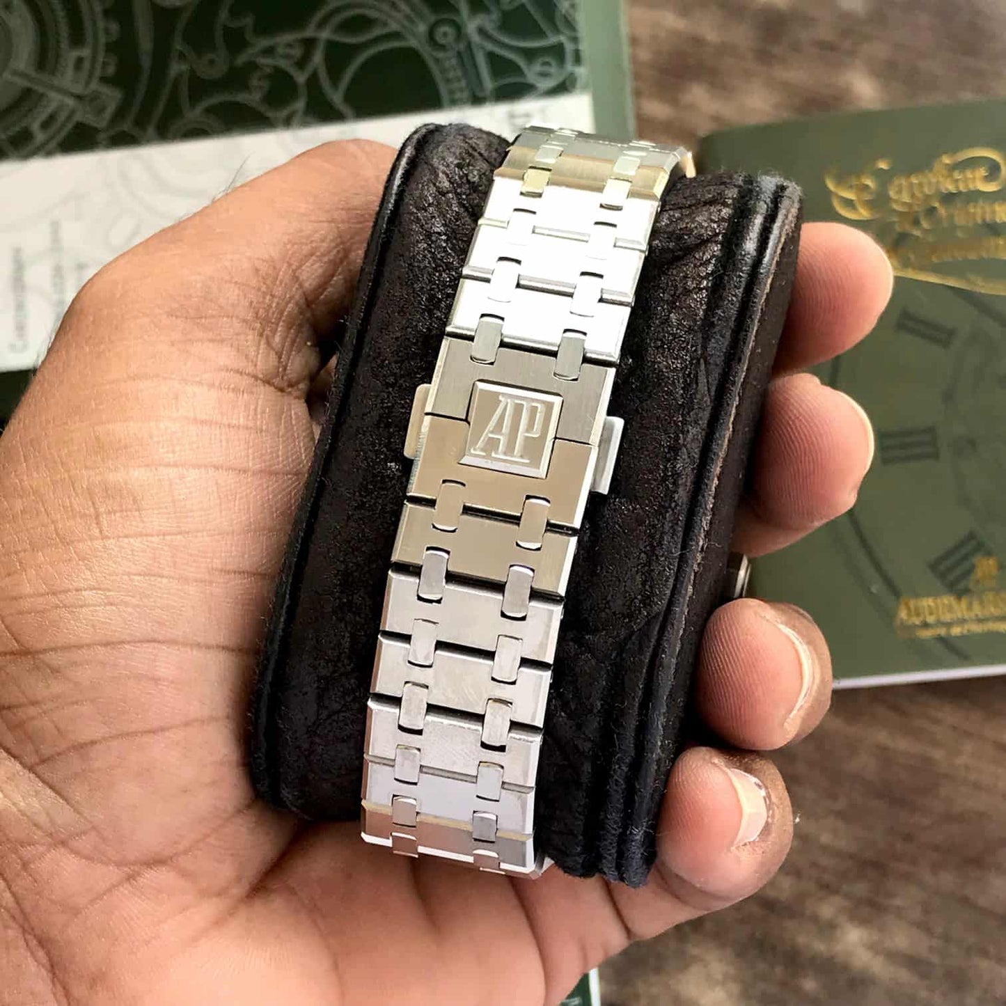 Audemars Piguet Royal Oak Open Worked Silver Skeleton Dial Automatic Men’s
