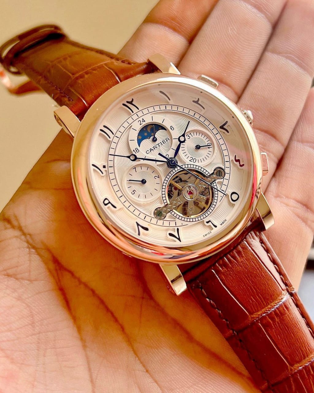 Cartier Celestia – Rose Gold Tourbillon Moonphase