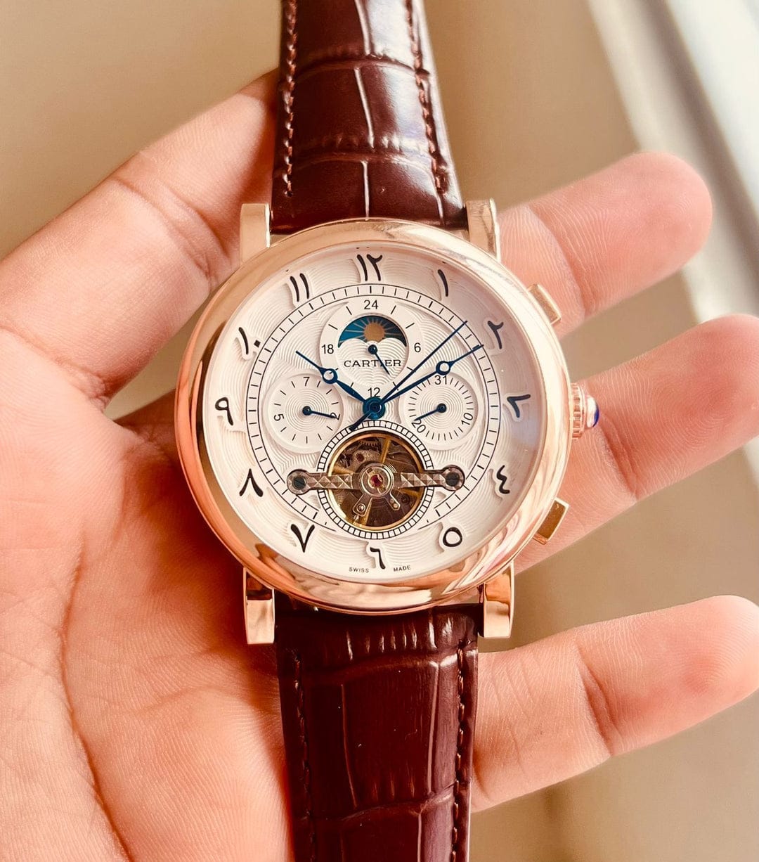 Cartier Celestia – Rose Gold Tourbillon Moonphase