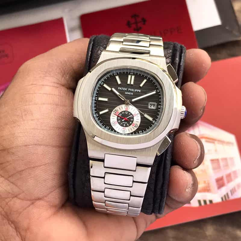 Patek Philippe DualTime Complication – Black Dial Steel Edition