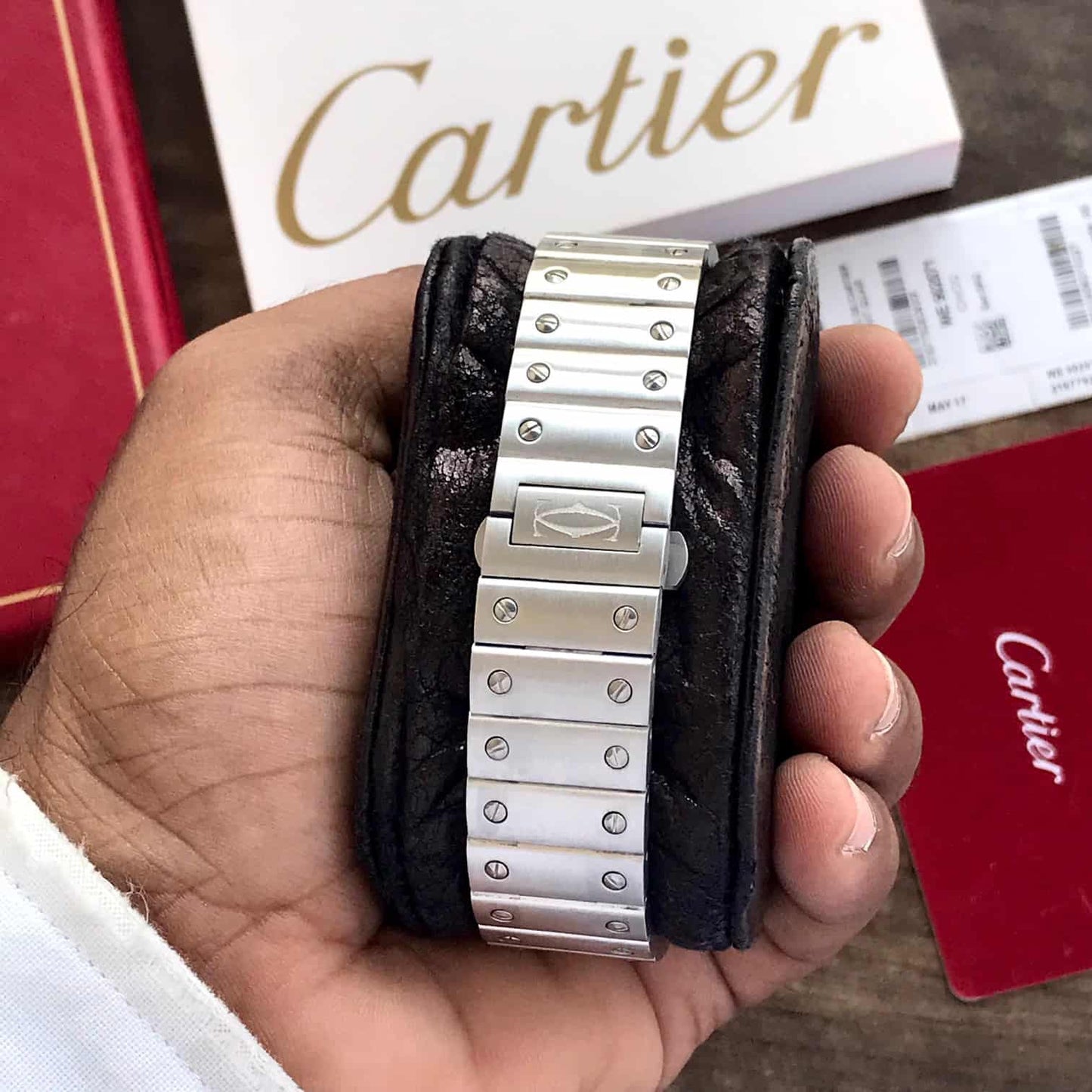 Cartier Santos Galant – Automatic Steel Elegance