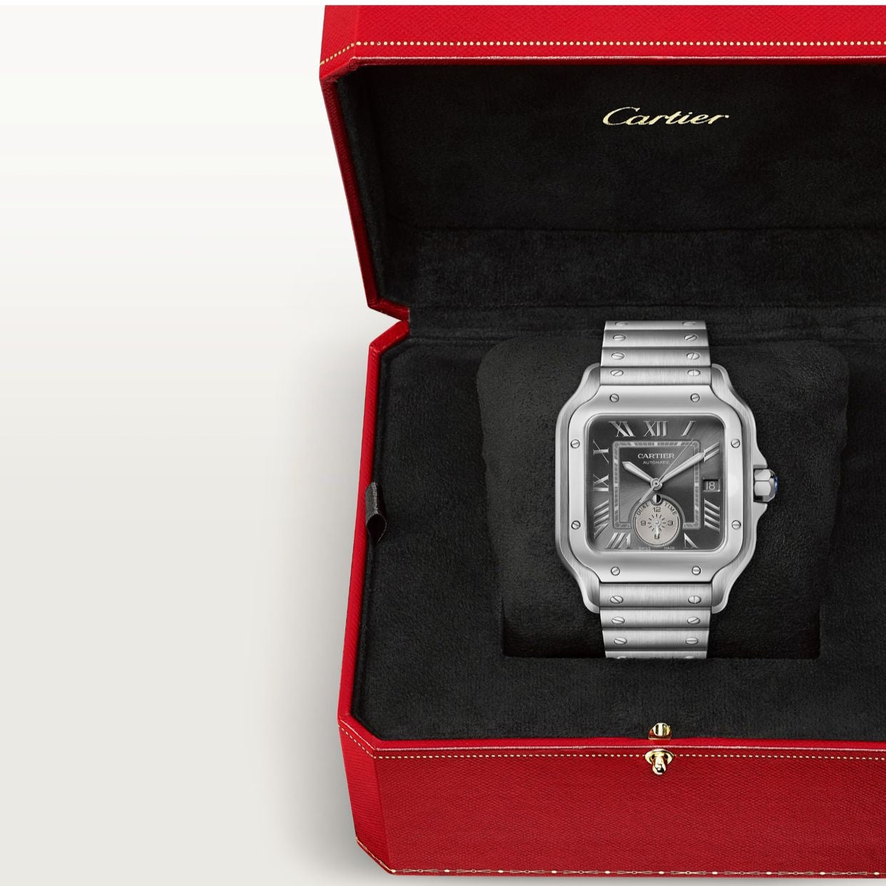 Cartier Santos Galant – Automatic Steel Elegance