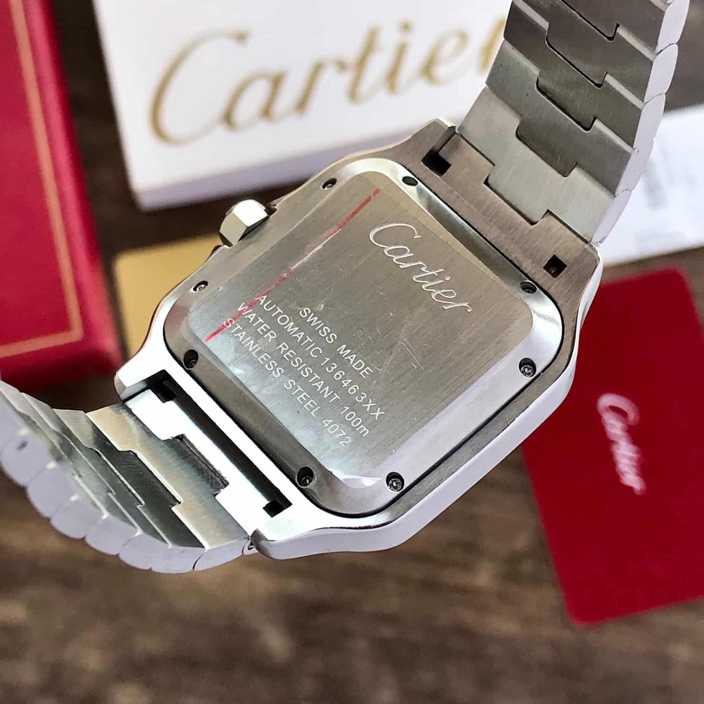 Cartier Santos Galant – Automatic Steel Elegance