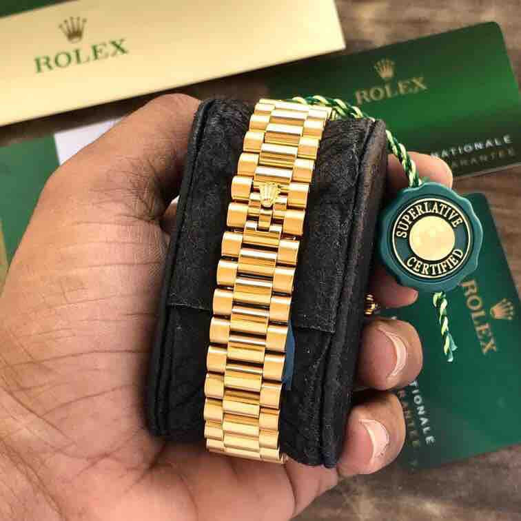 Rolex Day-Date Majestic – Emerald Gold Diamond Edition