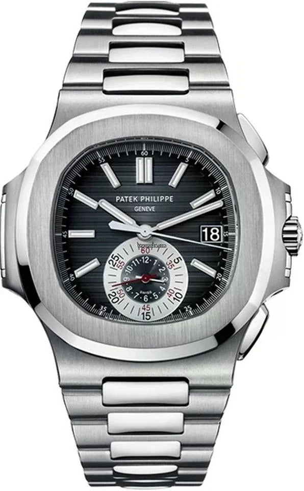 Patek Philippe DualTime Complication – Black Dial Steel Edition