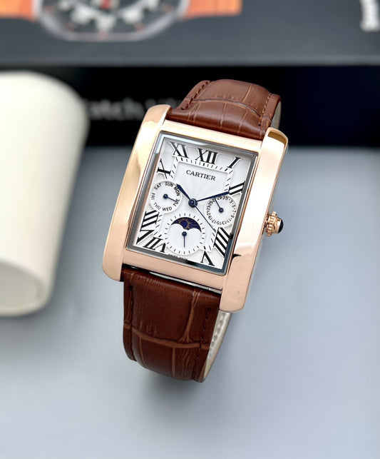 Cartier Tank Moonphase Multi-Function Watch