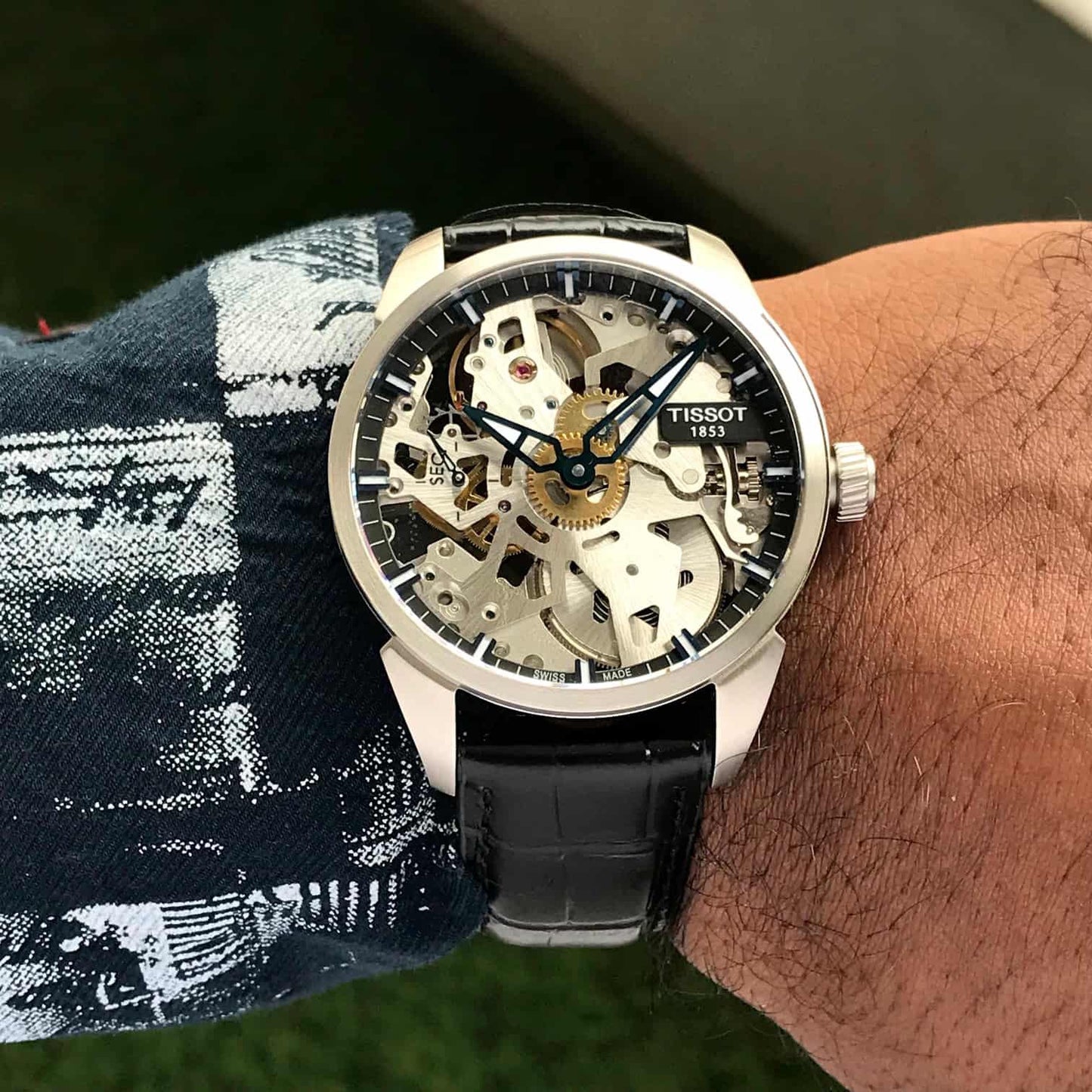 Tissot Squelette Noir – Mechanical Skeleton Masterpiece