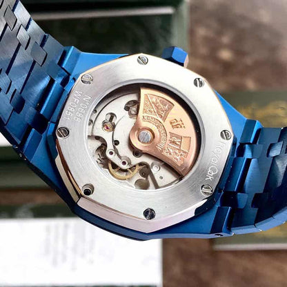 Audemars Piguet Royal Oak Double Balance Wheel Openworked – Blue Skeleton Edition