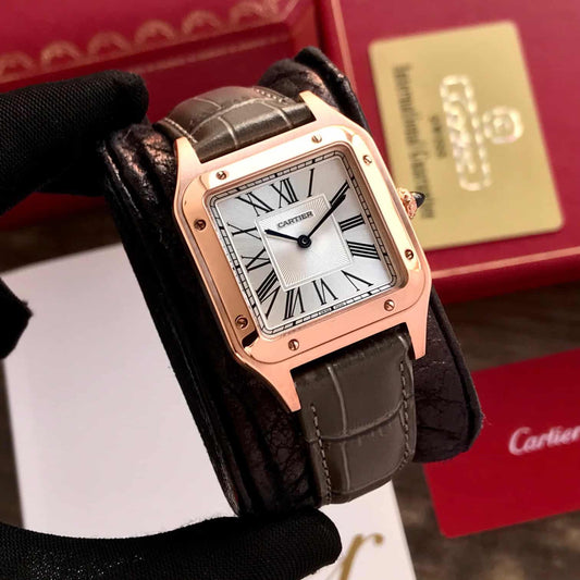 Cartier Santos-Dumont Elegance – Rose Gold Edition