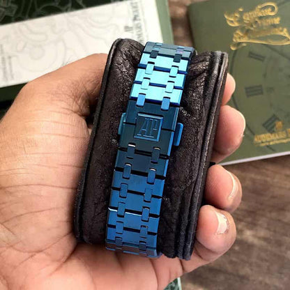 Audemars Piguet Royal Oak Double Balance Wheel Openworked – Blue Skeleton Edition