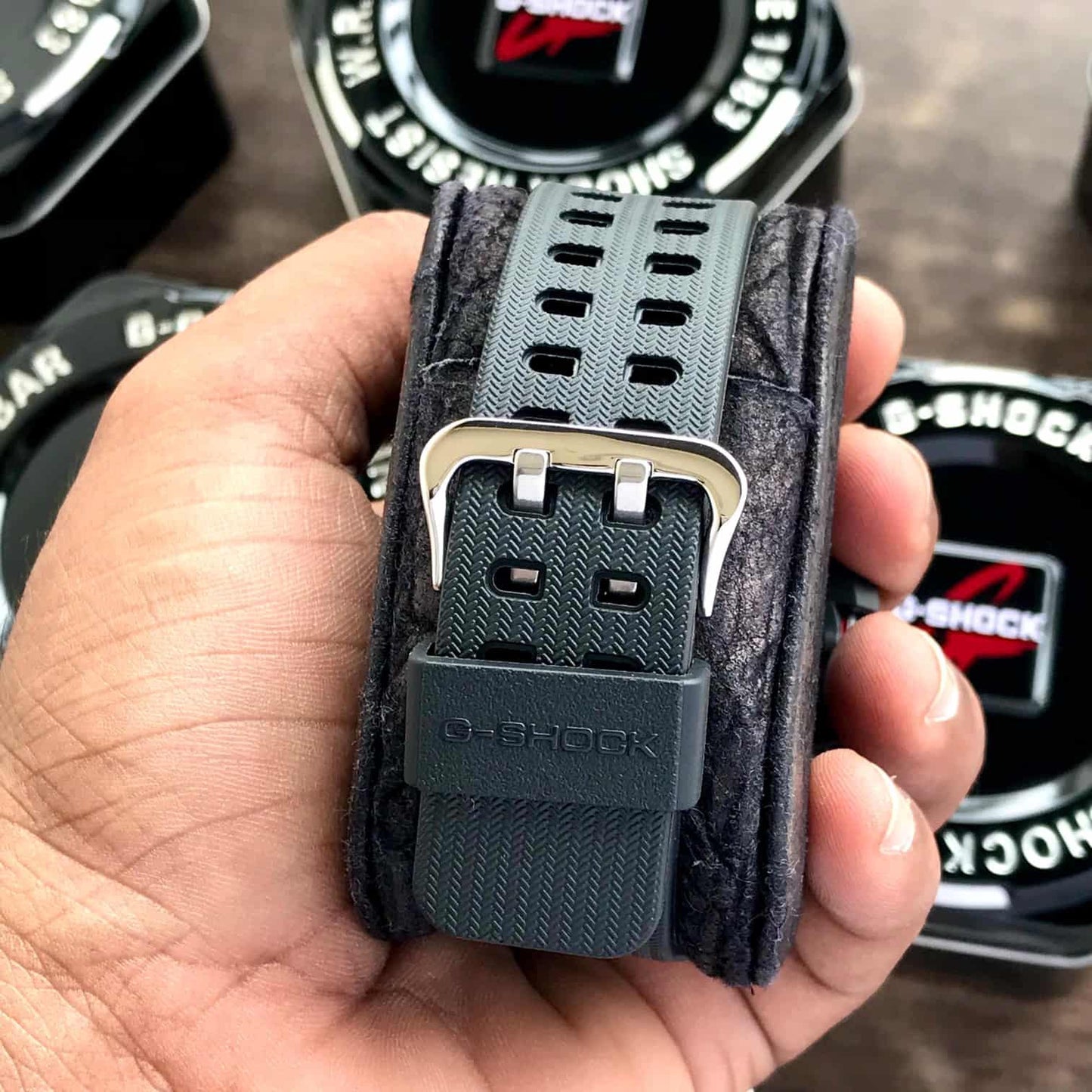 Casio G-Shock Mudmaster GG-1000-1ADR Black Analog-Digital Dial Black Resin Strap Men’s Watch G660