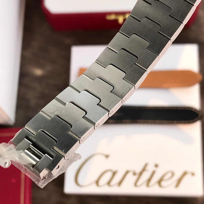 Cartier Santos Bleu – Automatic Steel Icon