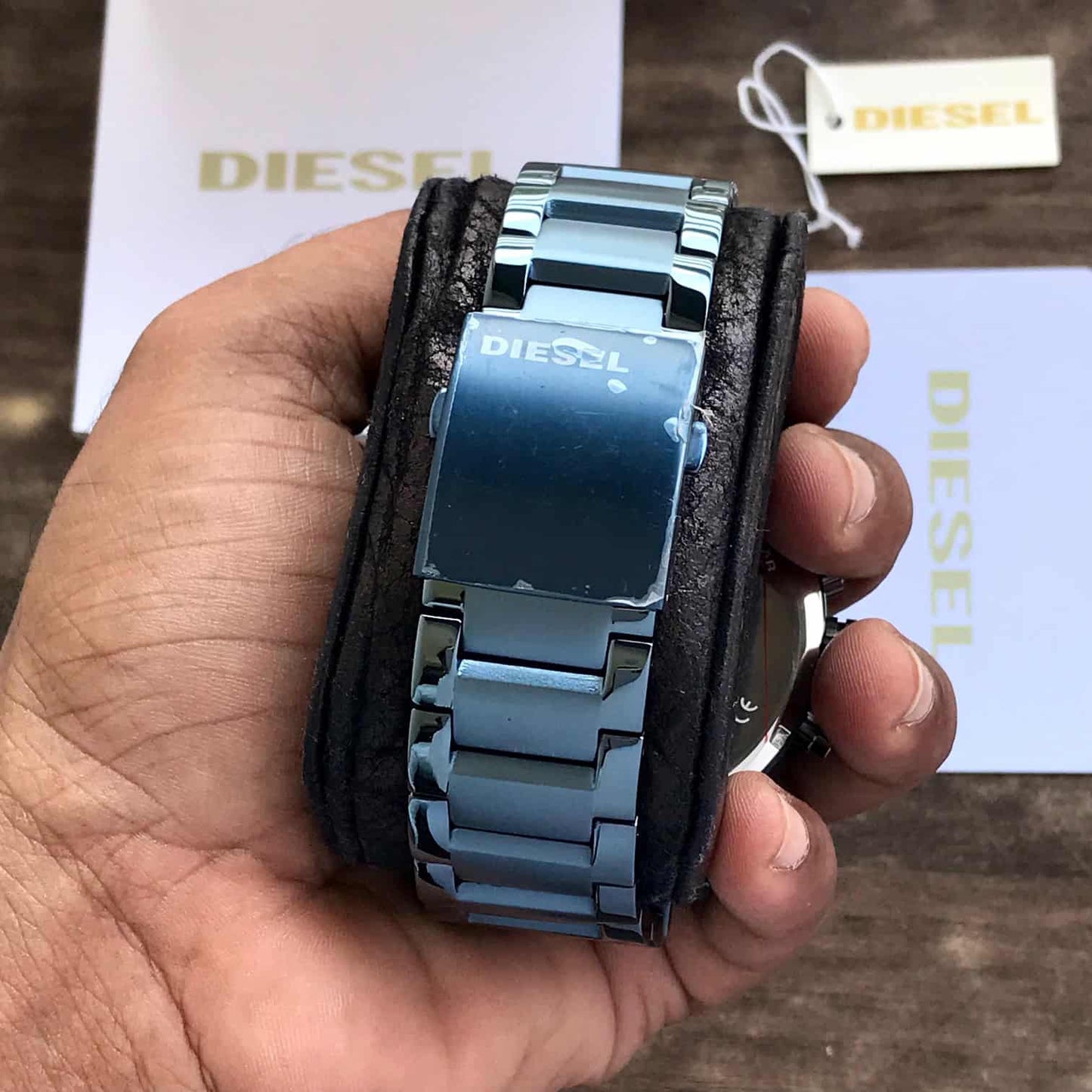 Diesel Mr. Daddy 2.0 BlueTitan – Quad Time Zone Chrono Edition
