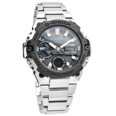Casio Gshock G-Steel GST-B400 Stainless Steel Black Dial Men’s Watch