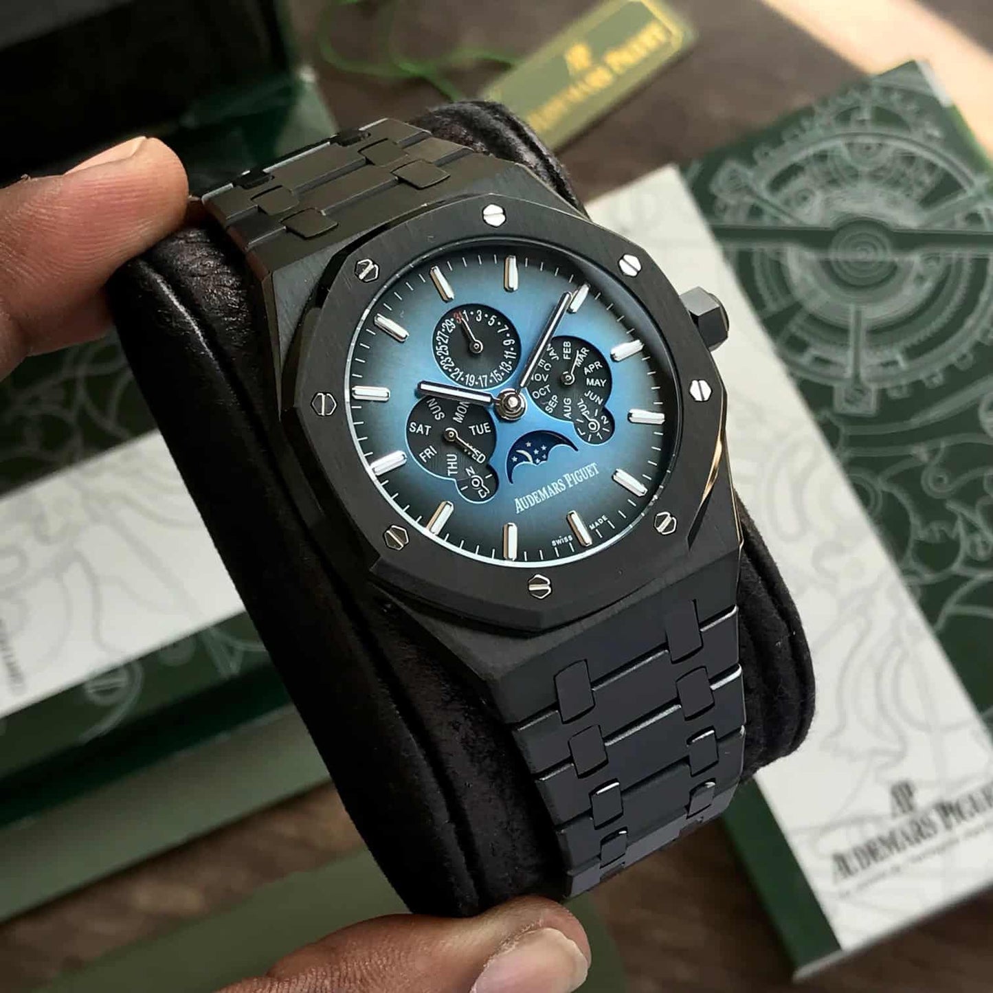 Audemars Piguet Royal Oak Perpetual Calendar – Blue Moon Ceramic Edition