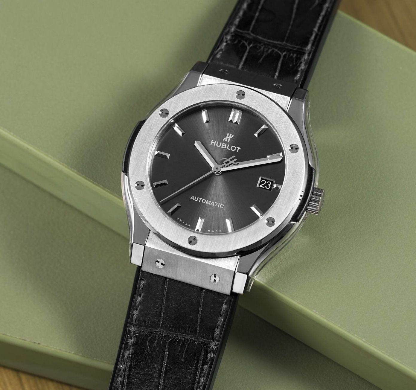 Hublot Classic Fusion – Black Dial | Automatic | Men's Luxury Watch