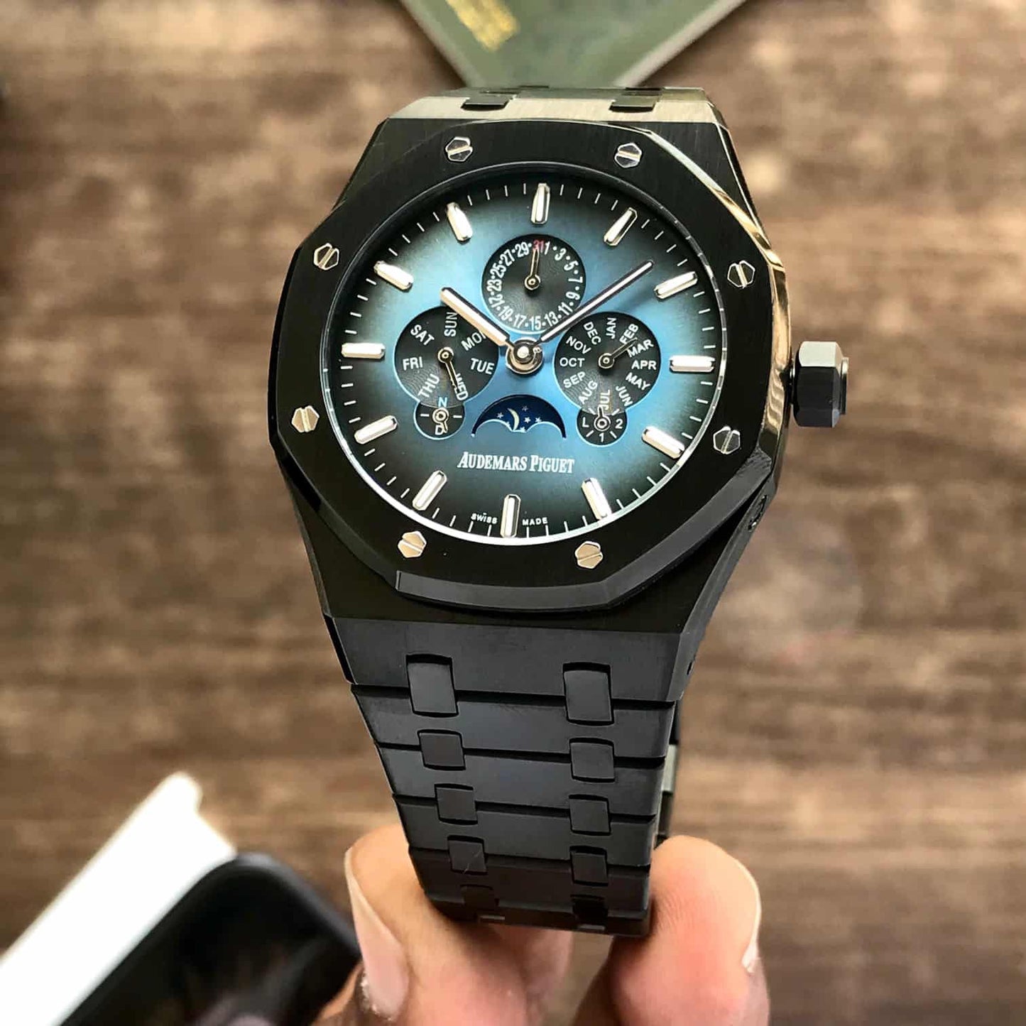 Audemars Piguet Royal Oak Perpetual Calendar – Blue Moon Ceramic Edition