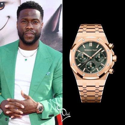 Audemars Piguet Royal Oak Chronograph – Rose Gold Green Dial Edition