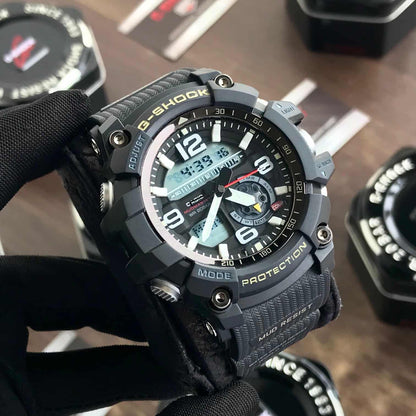 Casio G-Shock Mudmaster GG-1000-1ADR Black Analog-Digital Dial Black Resin Strap Men’s Watch G660
