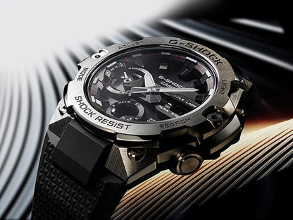 Casio Gshock Gravitymaster GR B100-1A4ER Silver Black Dial Mens Watch
