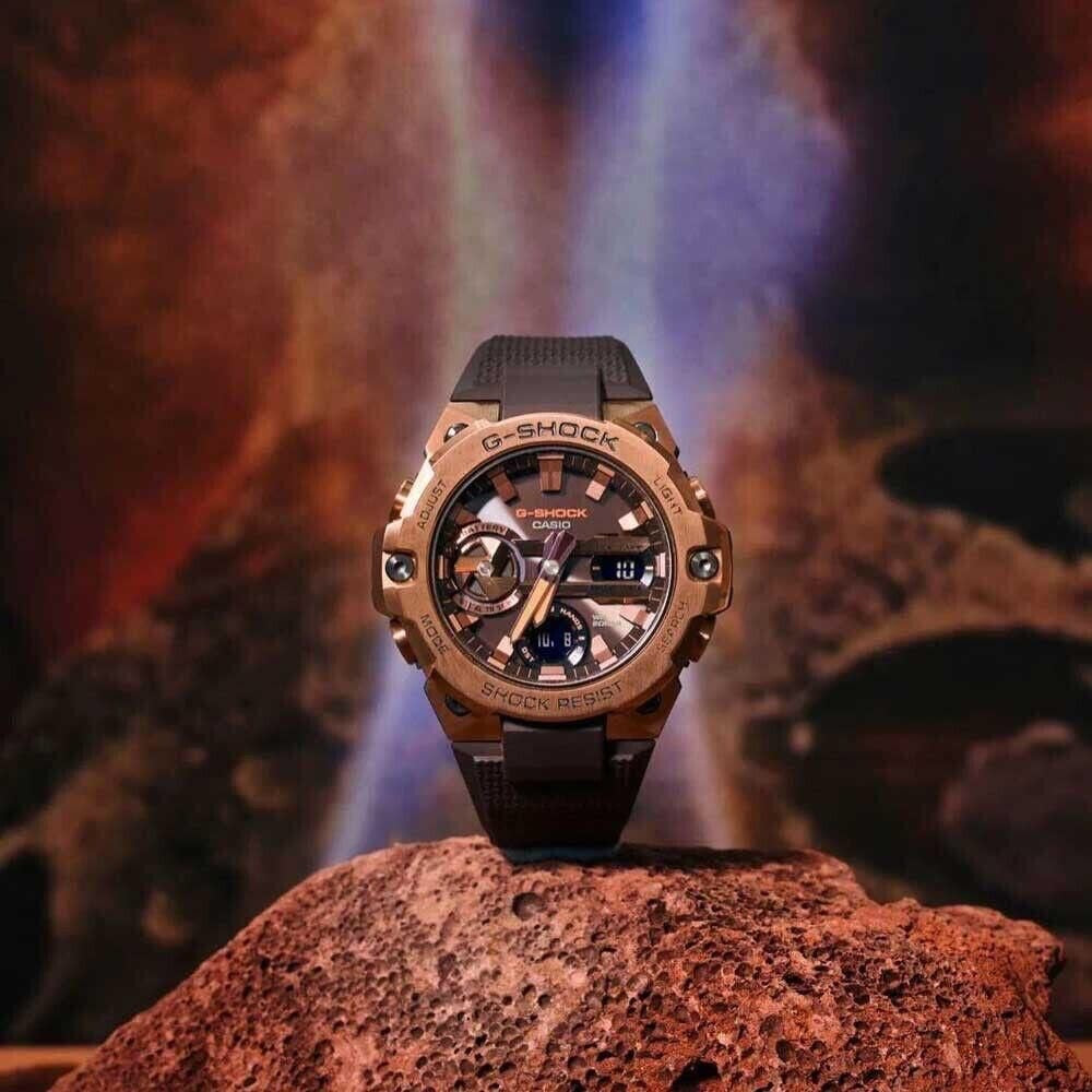 Casio Gshock Gravitymaster GR B100-1A4ER Rosegold Dial Mens Watch