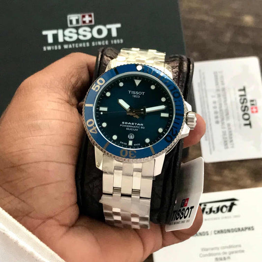 Tissot Seastar AbyssBlue – Powermatic 80 Silicium Edition