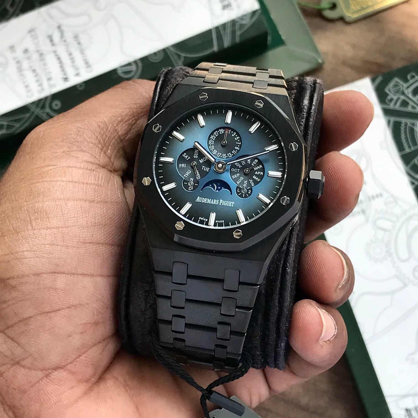 Audemars Piguet Royal Oak Perpetual Calendar – Blue Moon Ceramic Edition