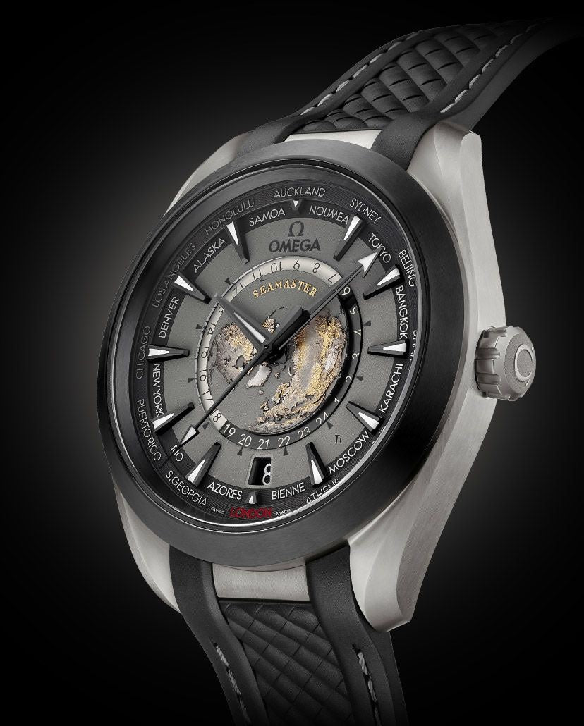 Omega Seamaster Worldtimer TerraLux – Black Rubber Edition