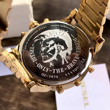 Diesel Mr. Daddy 2.0 GoldForge – Multi-Time Zone Chrono Edition