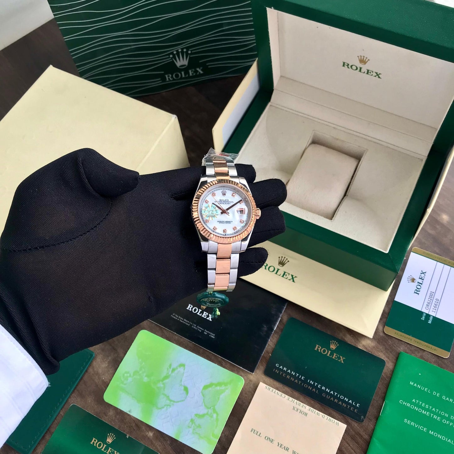 Rolex Date Just 41 Stainless Steel Japanese Automatic Mens Watch