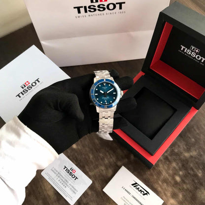 Tissot Seastar AbyssBlue – Powermatic 80 Silicium Edition