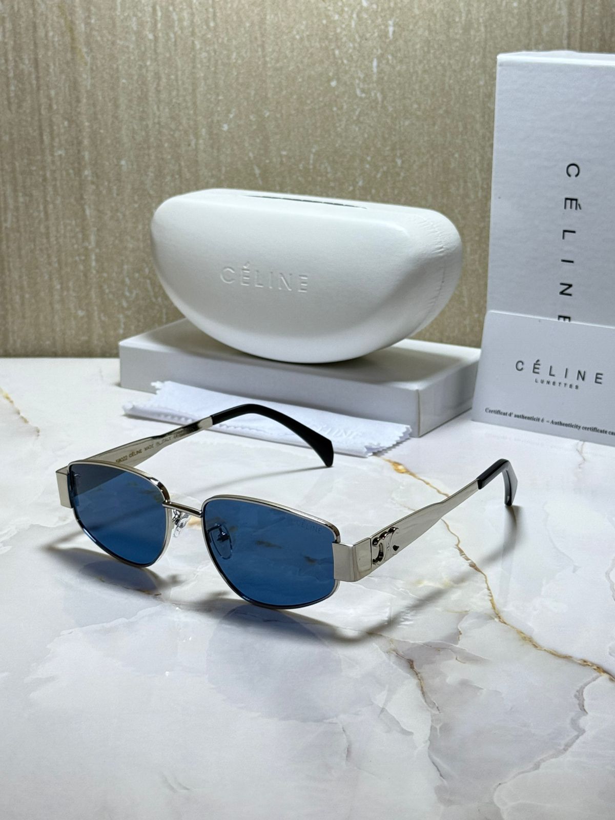 CÉLINE Gold Frame Sunglasses