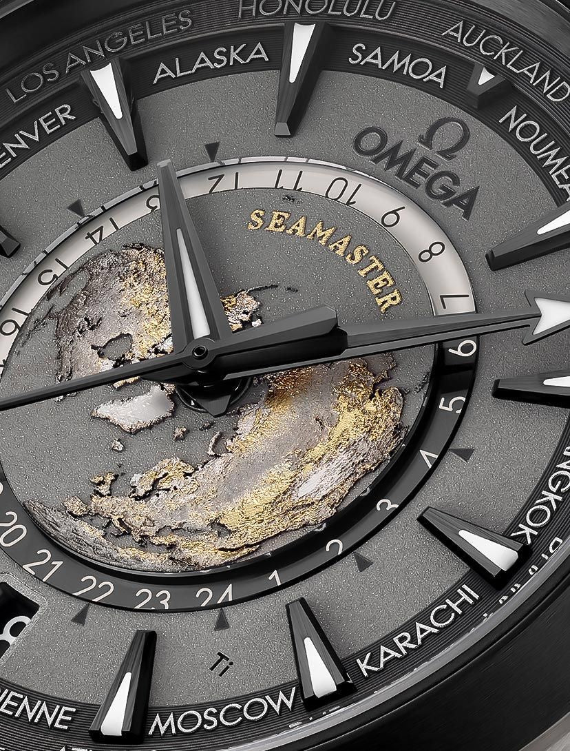 Omega Seamaster Worldtimer TerraLux – Black Rubber Edition