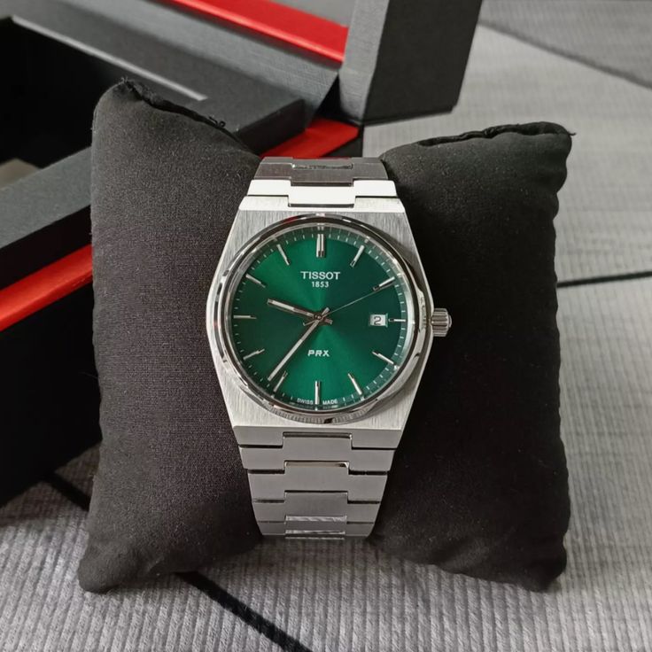 Tissot PRX Quartz Men's Watch – Green Dial