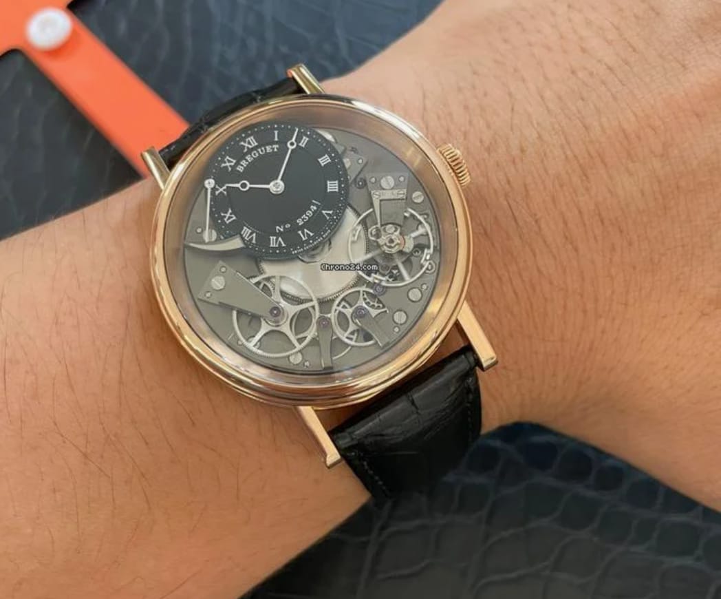 Breguet Tradition 7057 – Skeleton Dial Rose Gold Watch