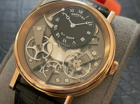 Breguet Tradition 7057 – Skeleton Dial Rose Gold Watch