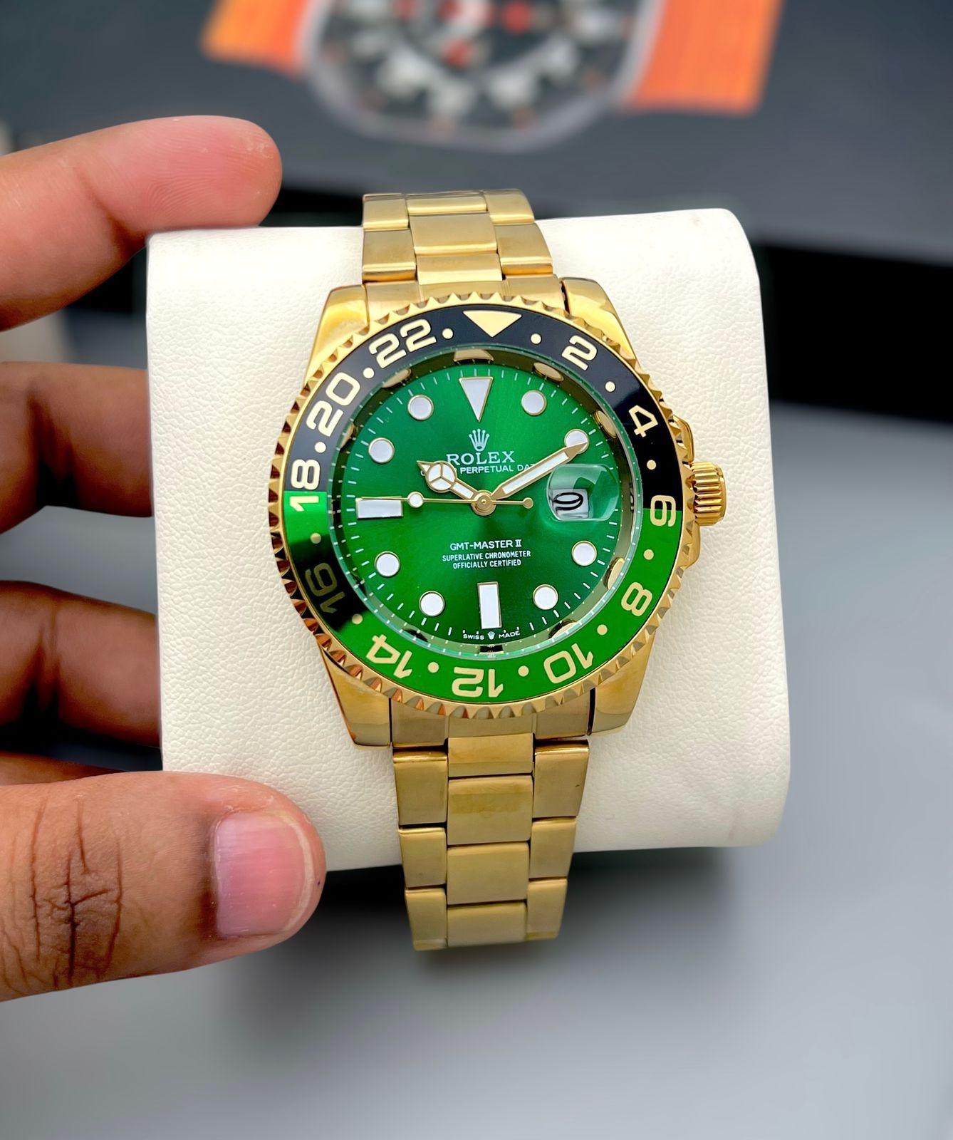 Rolex Imperial Voyager GMT – Emerald Gold Edition