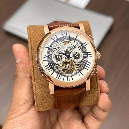 Cartier Astrarium – Rose Gold Perpetual Tourbillon