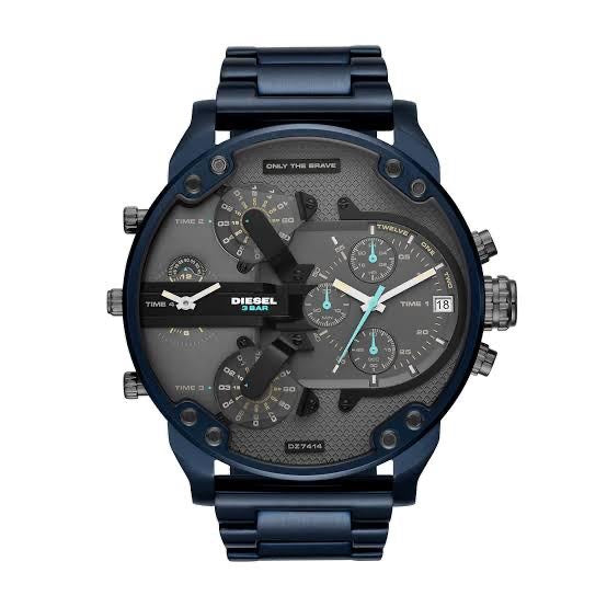 Diesel Mr. Daddy 2.0 BlueTitan – Quad Time Zone Chrono Edition