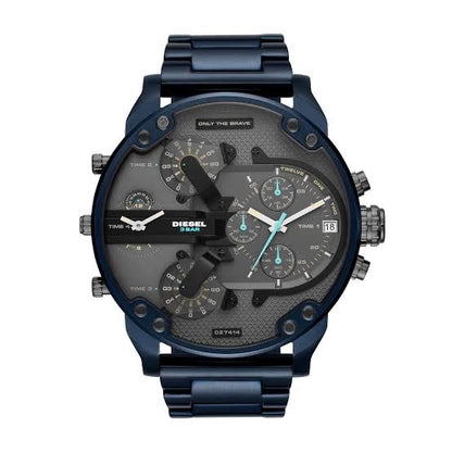 Diesel Mr. Daddy 2.0 BlueTitan – Quad Time Zone Chrono Edition