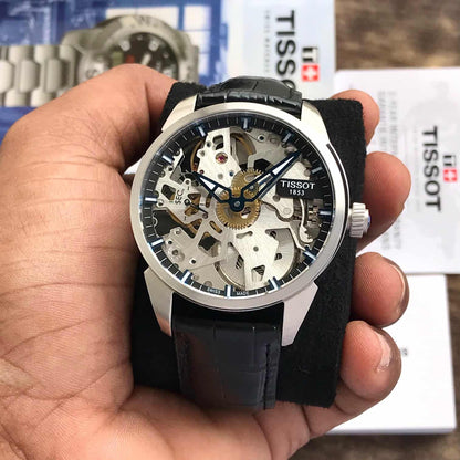 Tissot Squelette Noir – Mechanical Skeleton Masterpiece