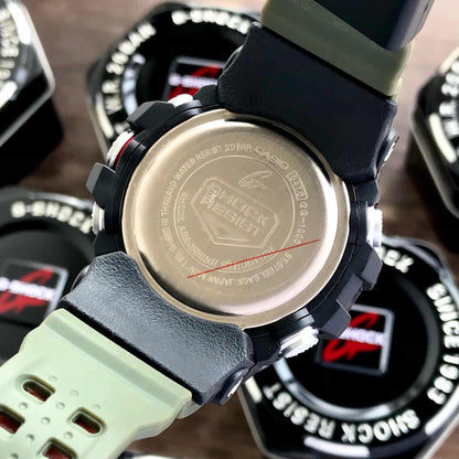 Casio G-Shock Mudmaster GG-1000-1A3DR Black Analog-Digital Dial Green Resin Strap Men’s Watch G662
