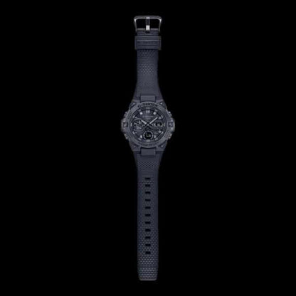 Casio Gshock B-400 Round Full Black Mens Watch