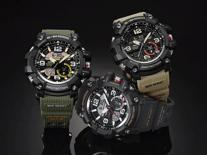 Casio G-Shock Mudmaster GG-1000-1ADR Black Analog-Digital Dial Black Resin Strap Men’s Watch G660