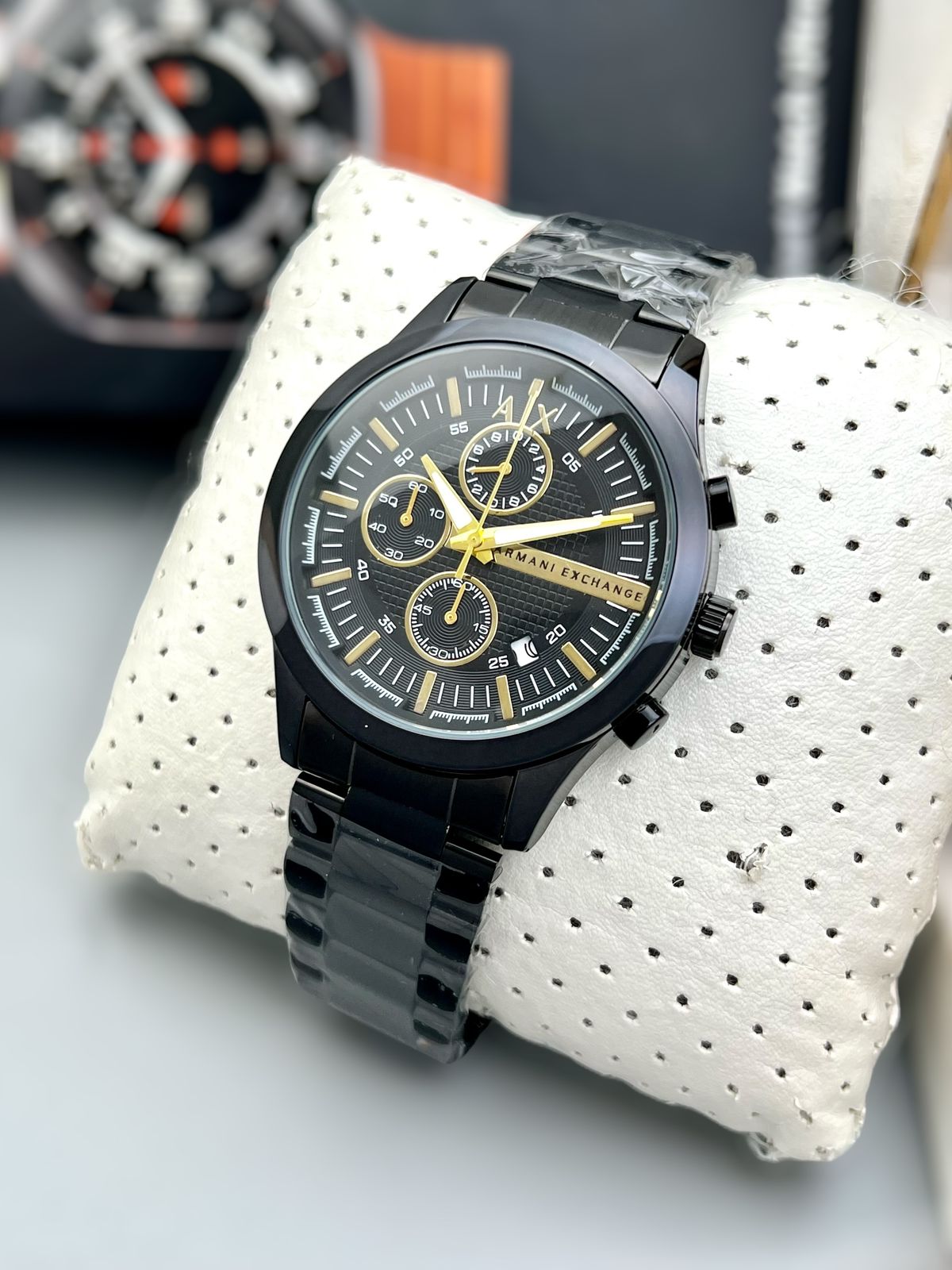 Armani Exchange AX Stainless Steel Chronograph Men’s Watch – Silver Edition